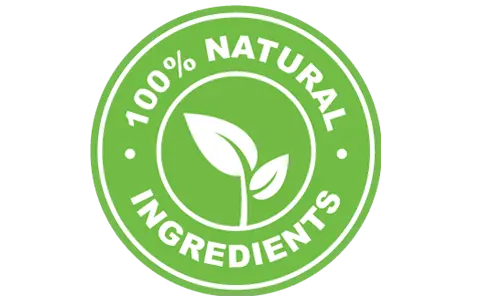 PureNail 100% natural ingredients badge
