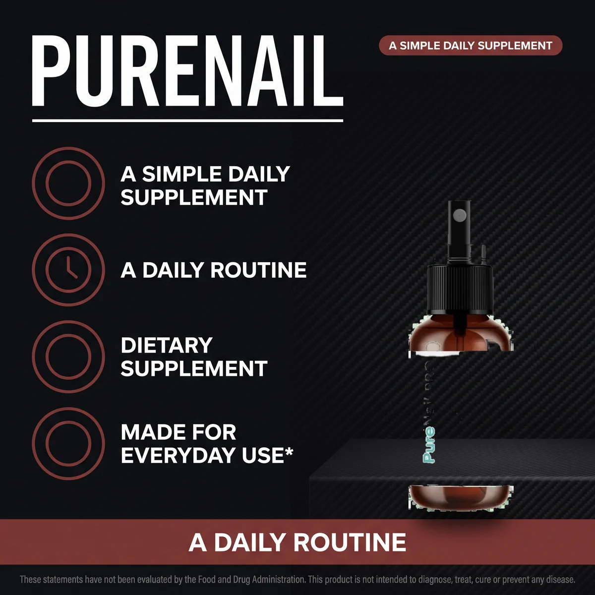 PureNail PRO nail spray card: a simple daily routine made for everyday use